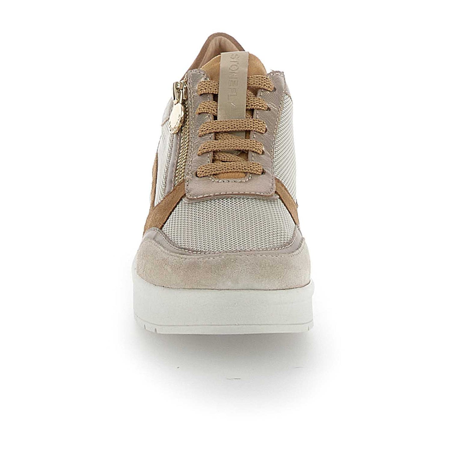Stonefly sneakers cream 52 Velour Marrone