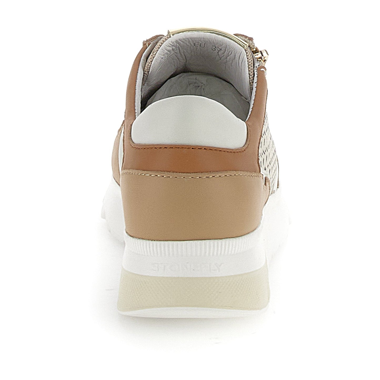 Stonefly NAPPA LEATHER Birch White