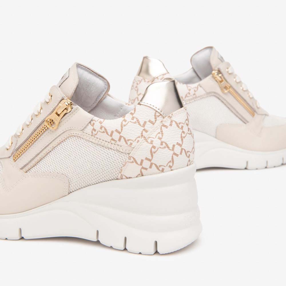 NeroGiardini Sneakers Donna in Pelle e Materiale Tecnico