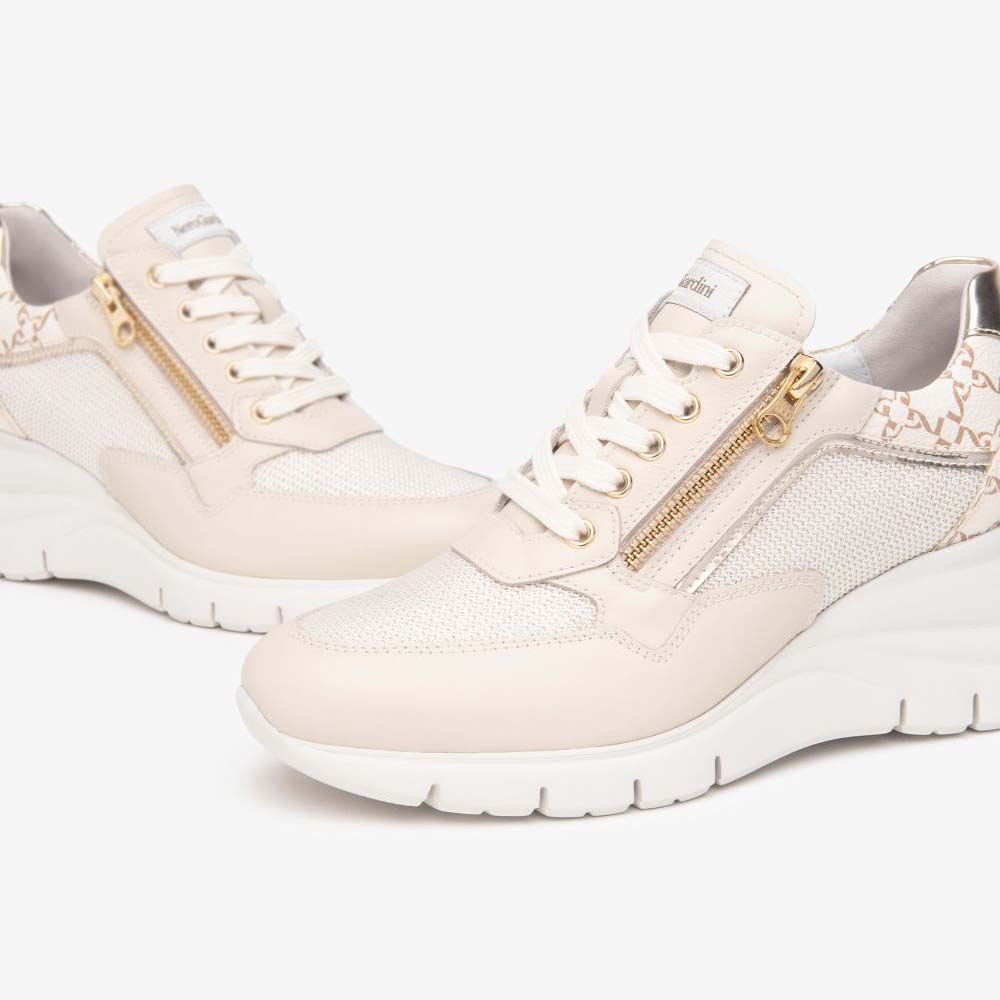 NeroGiardini Sneakers Donna in Pelle e Materiale Tecnico