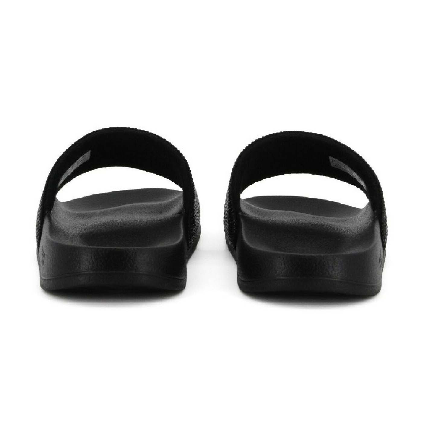 Sun68 Slippers logo strass nero