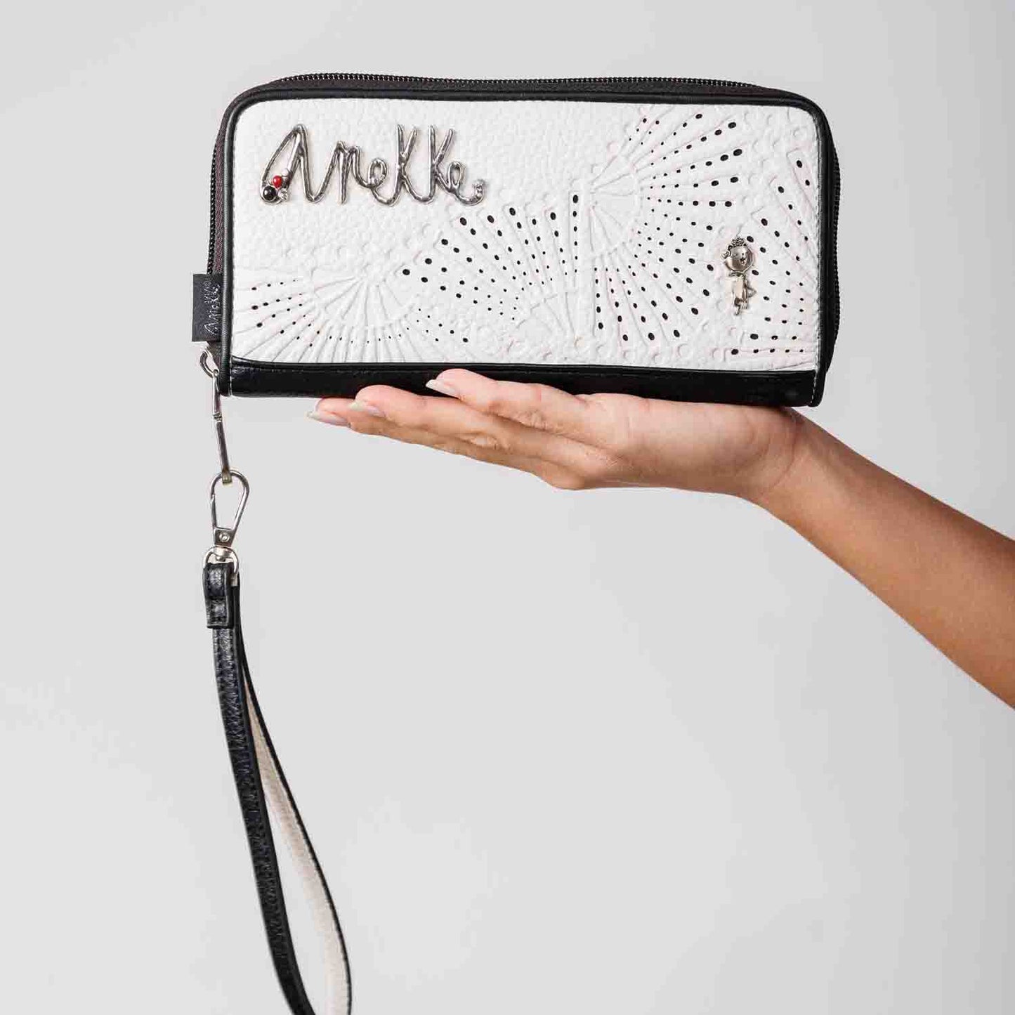 Anekke Portafoglio Alma grande con stampa RFID