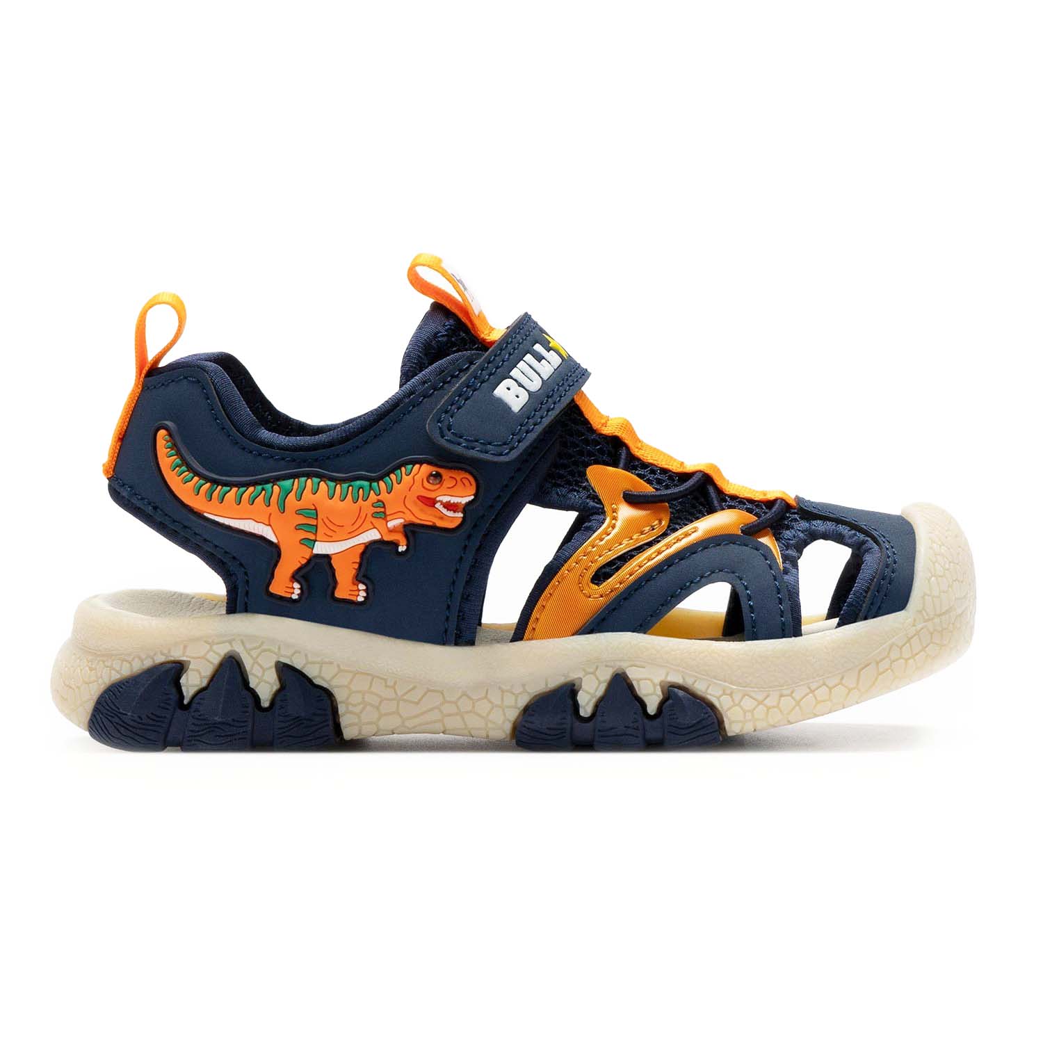 Bull Boys sandalo blu navy T Rex
