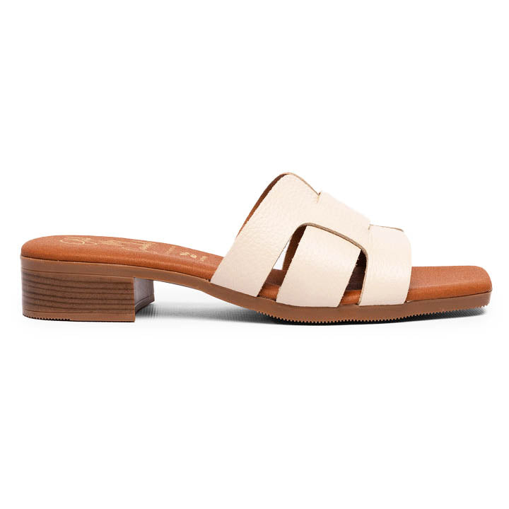 Oh My Sandals ciabatta in pelle hielo