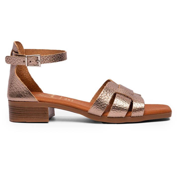 Oh My Sandals Doya Champagne tacco 30