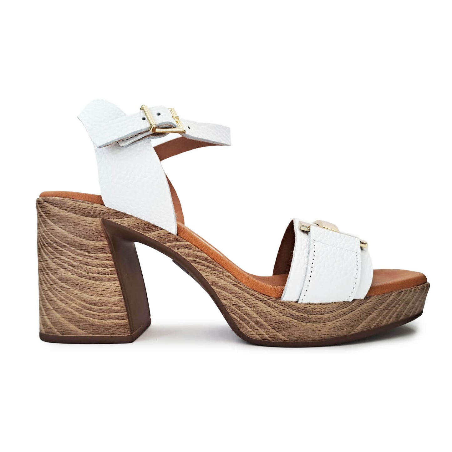 Oh My Sandals Doya Blanco sandalo tacco 85