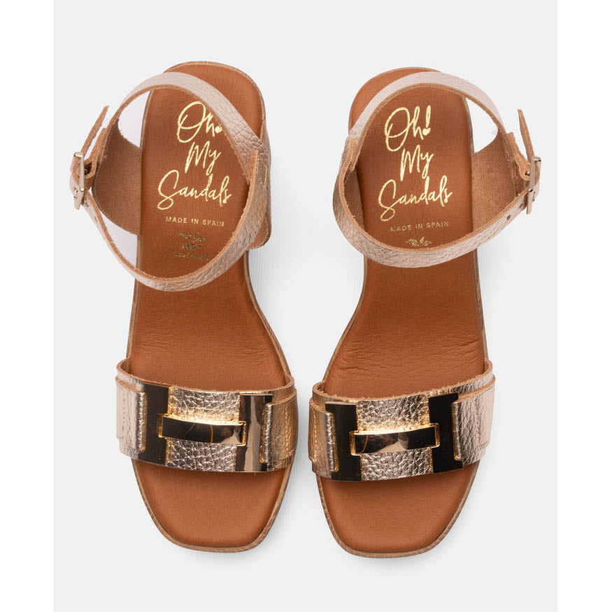 Oh My Sandals Sandalo 85 Doya Champagne