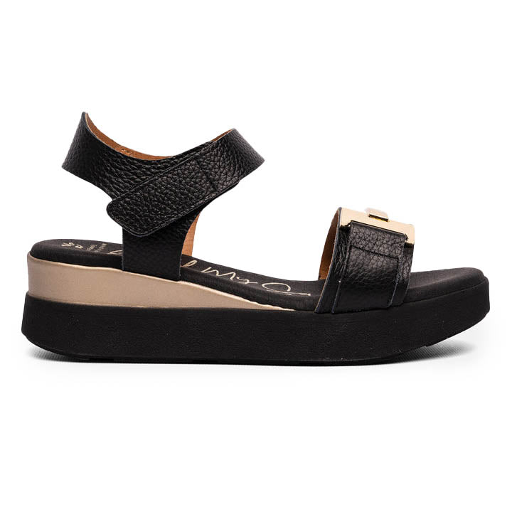 Oh My Sandals Doya Negro