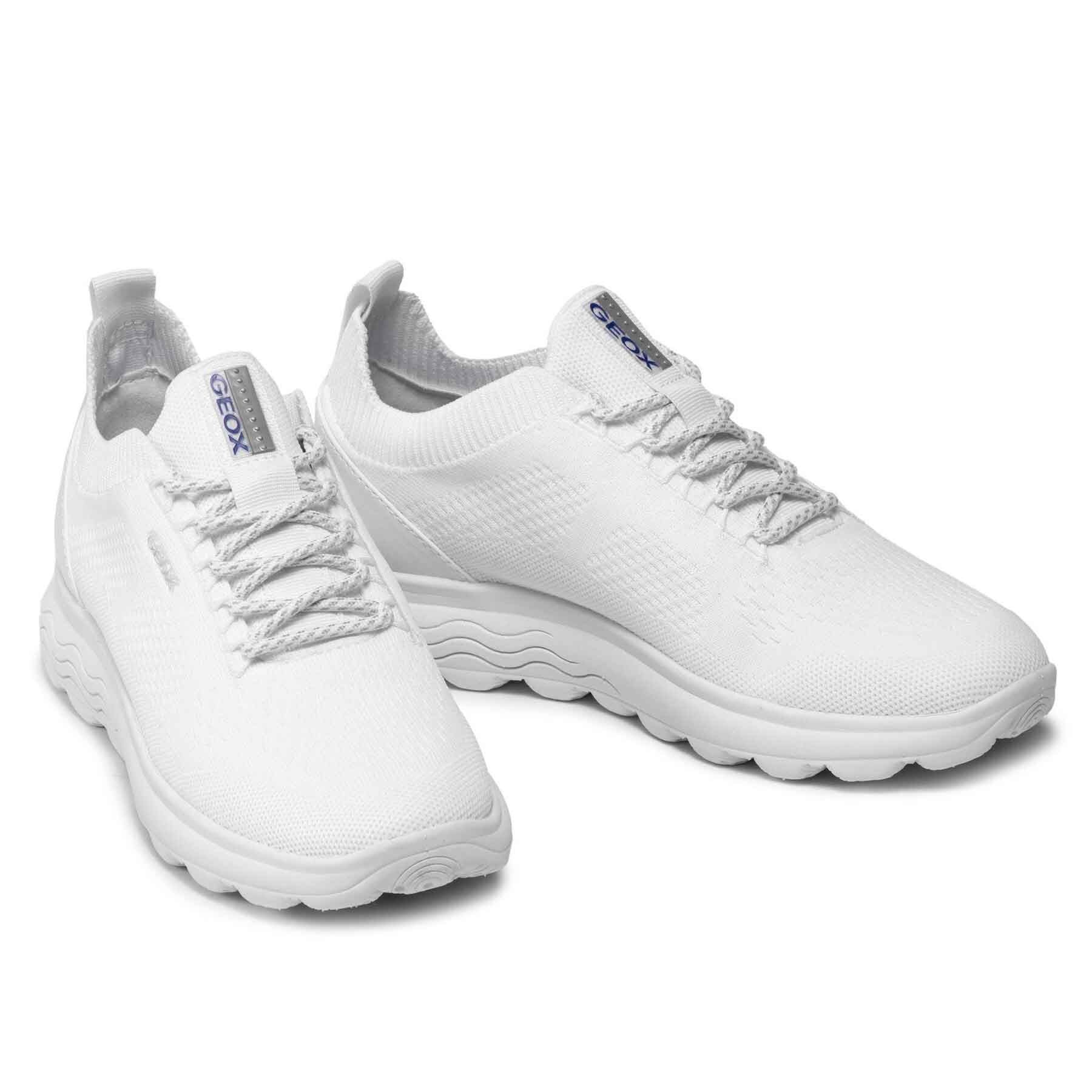 Geox Donna Spherica in tessuto a maglia Bianco