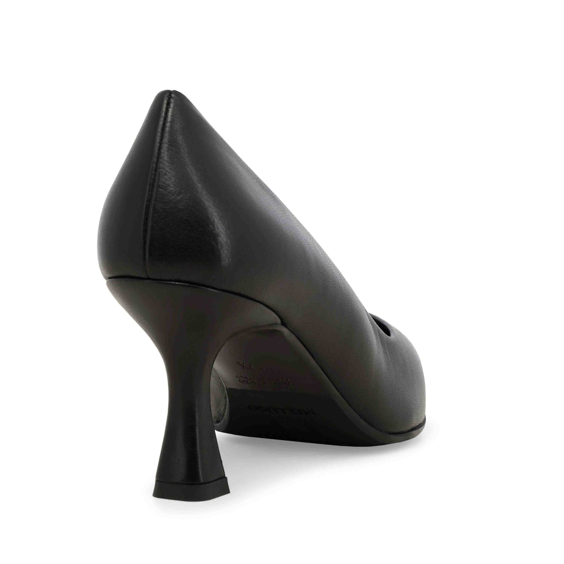 Melluso Nappetta Nero Décolleté in pelle d5176z
