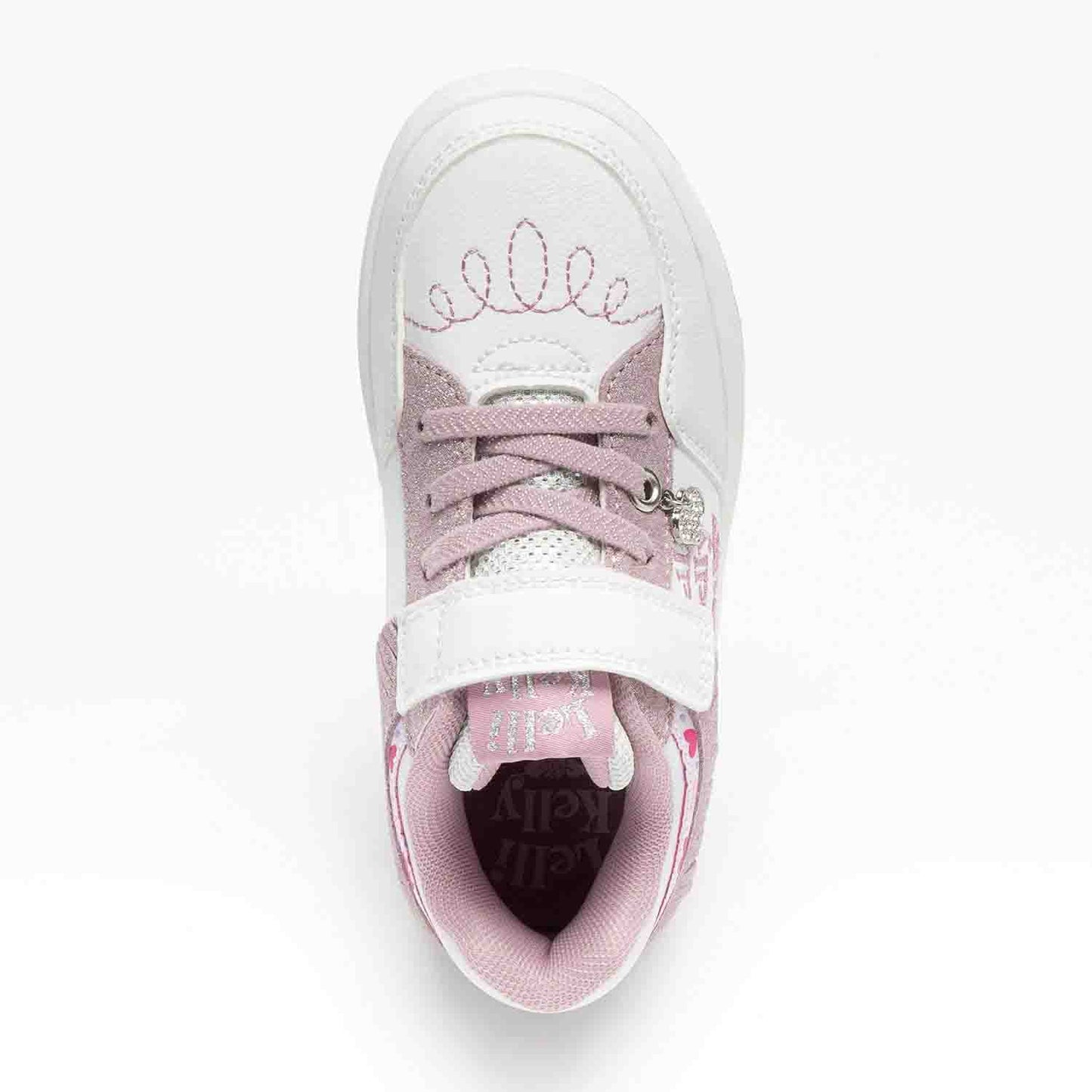 Lelli Kelly Sneakers Lkaa8095 Frangetta Bianco Cipria