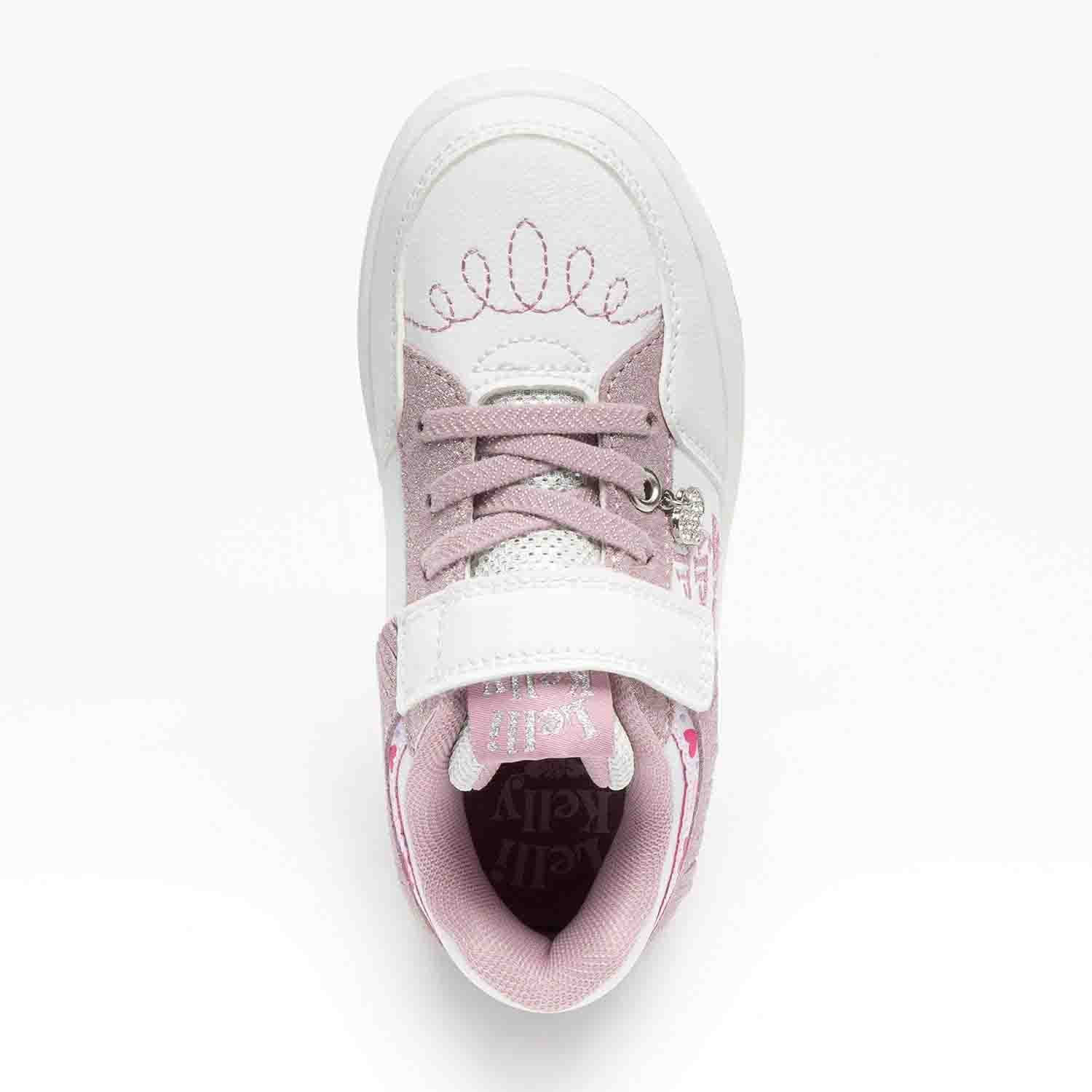 Lelli Kelly Sneakers Lkaa8095 Frangetta Bianco Cipria