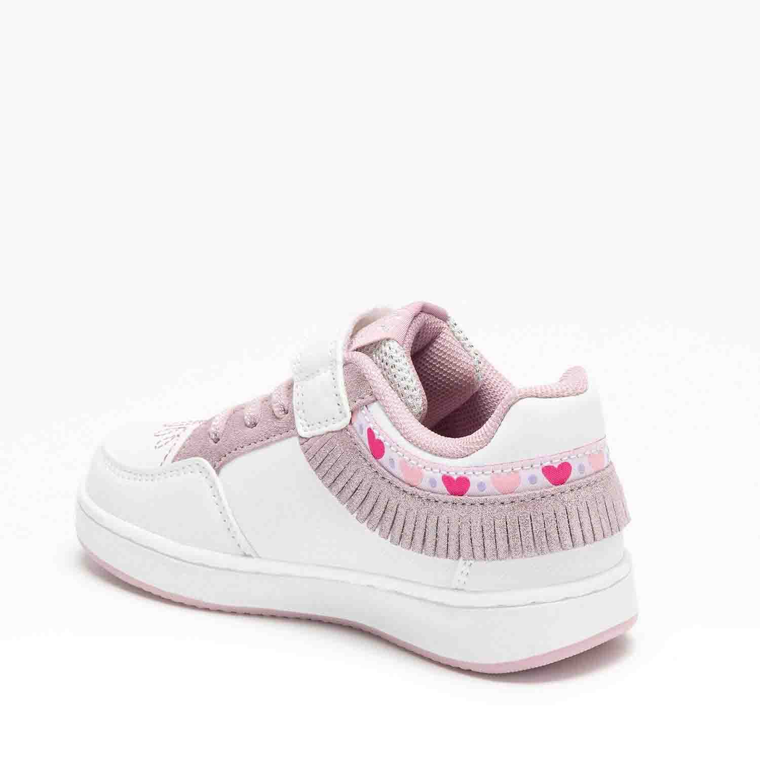 Lelli Kelly Sneakers Lkaa8095 Frangetta Bianco Cipria