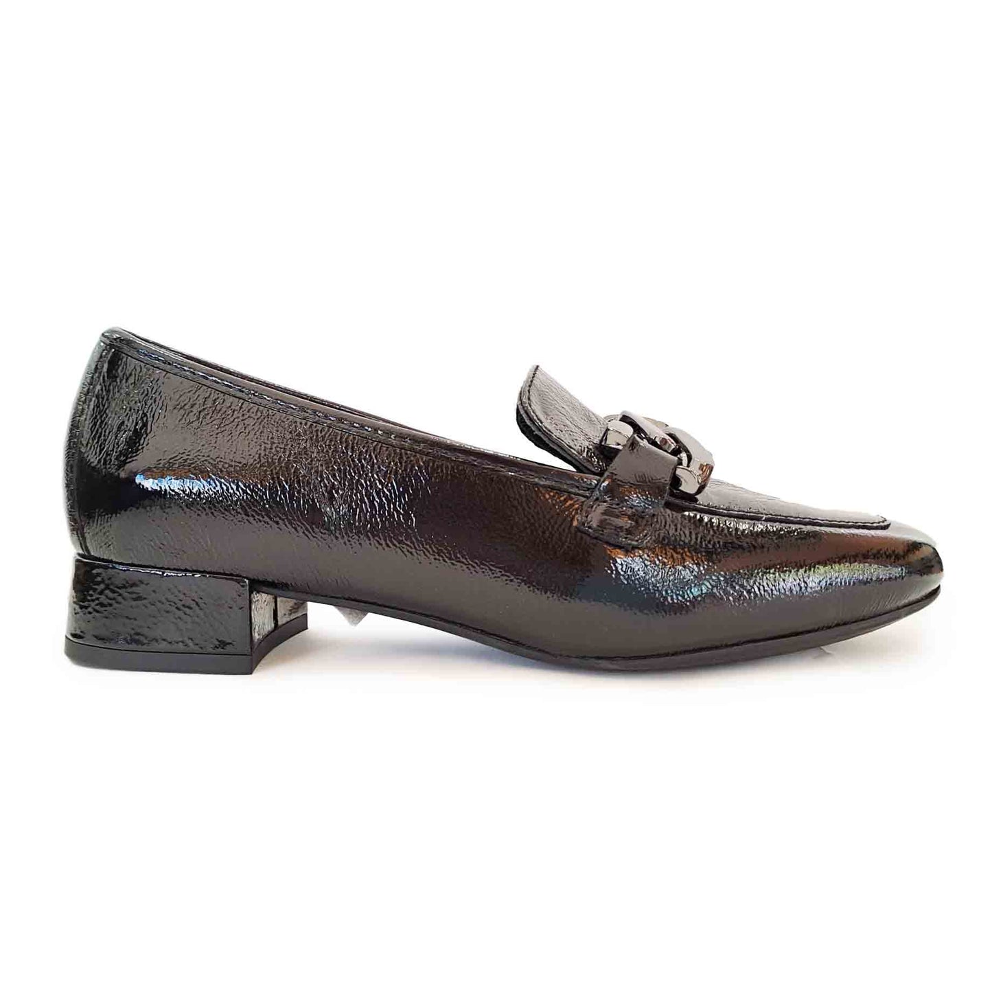 Repo Mocassino tacco basso Naplak nero