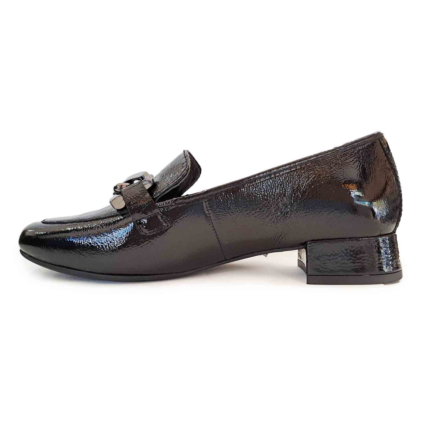 Repo Mocassino tacco basso Naplak nero