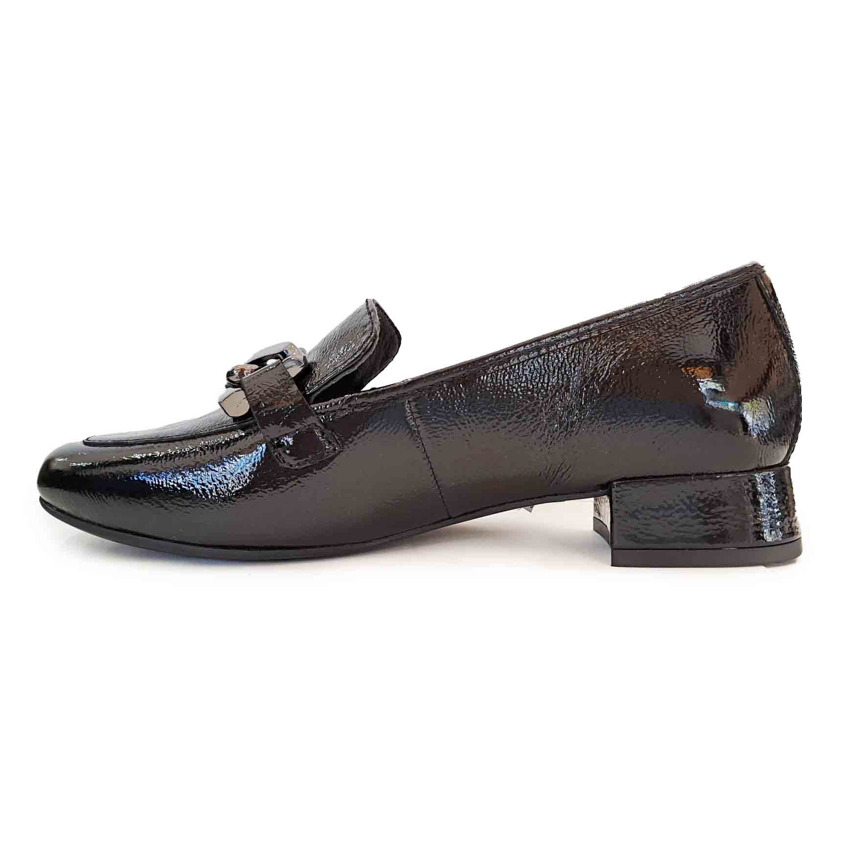 Repo Mocassino tacco basso Naplak nero