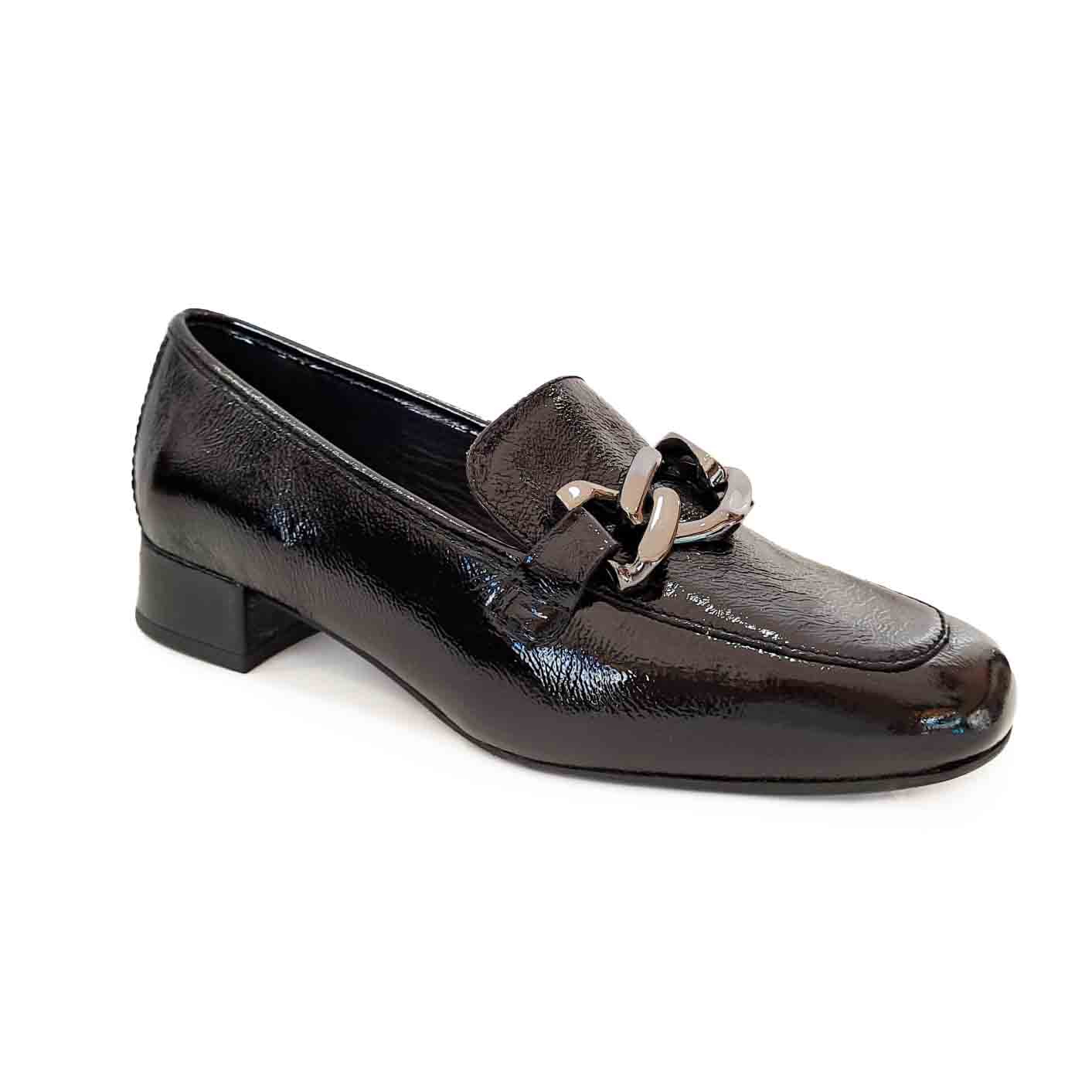 Repo Mocassino tacco basso Naplak nero