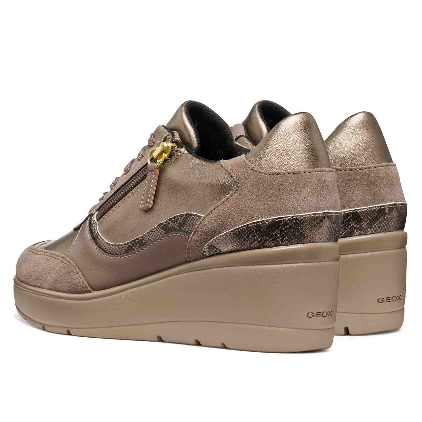 Geox D46RAA 0AJ22 C6029 Taupe D ILDE A GBK PERL SCAMOSCIA