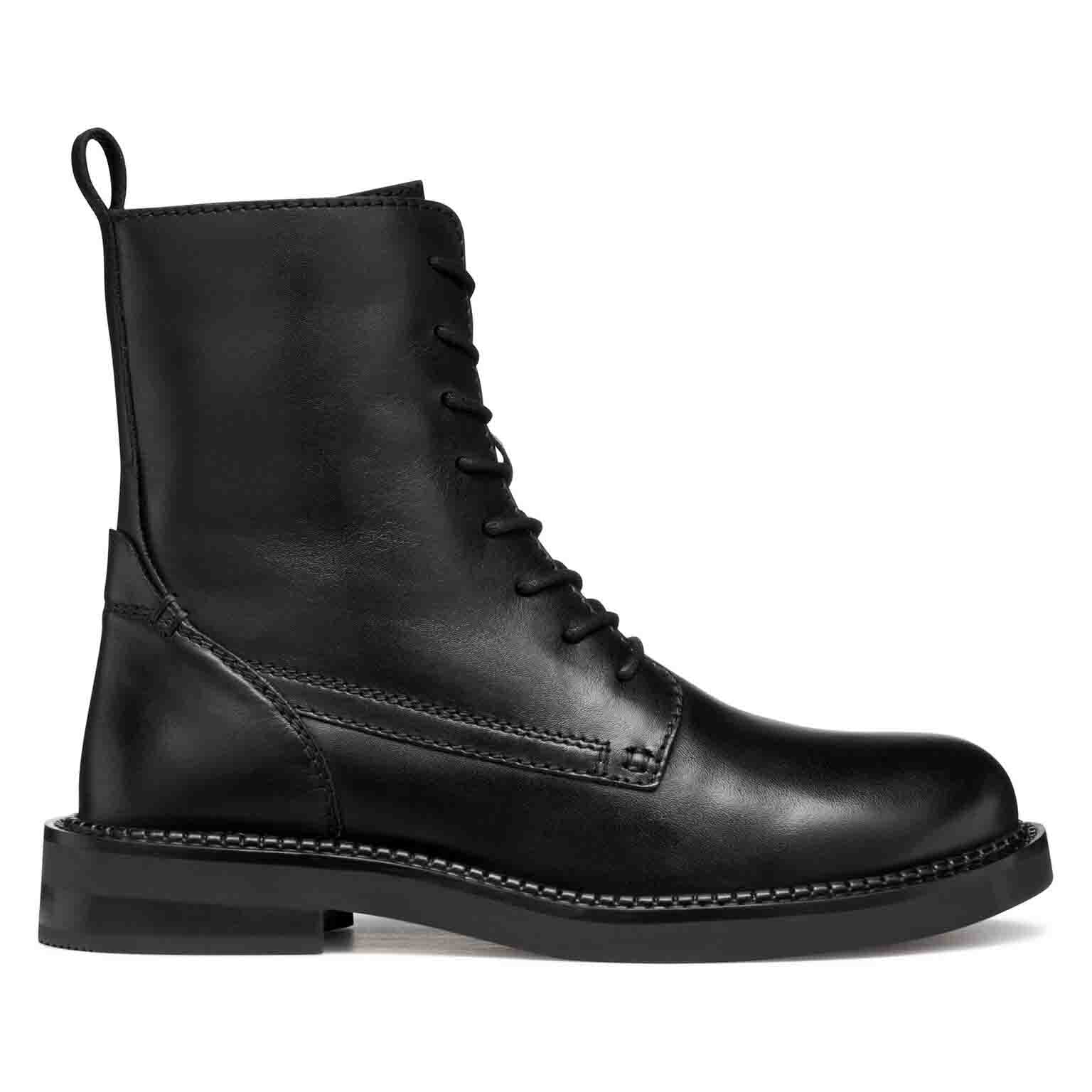 Geox D56WYB 43 C9999 Black D SERILDA B VIT LISCIO