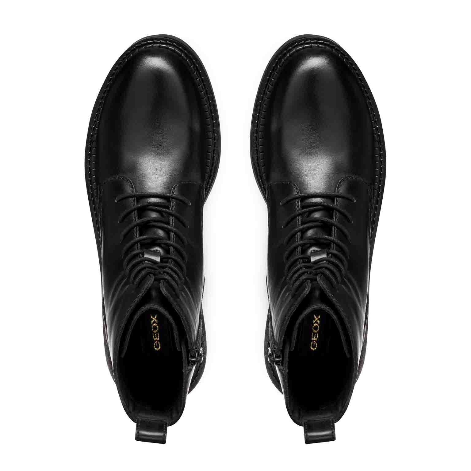 Geox D56WYB 43 C9999 Black D SERILDA B VIT LISCIO