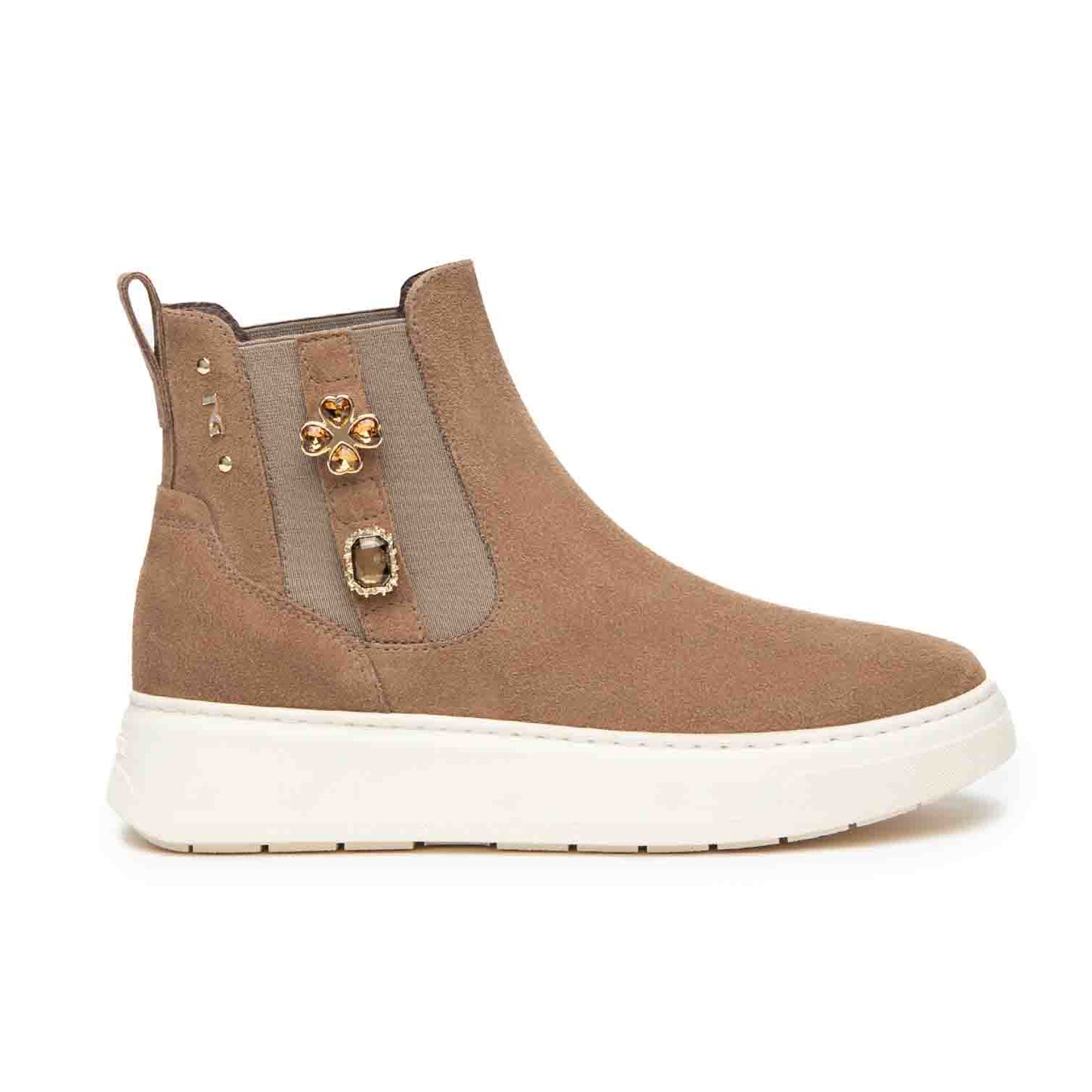 NeroGiardini Stivaletti Chelsea Donna in Suede