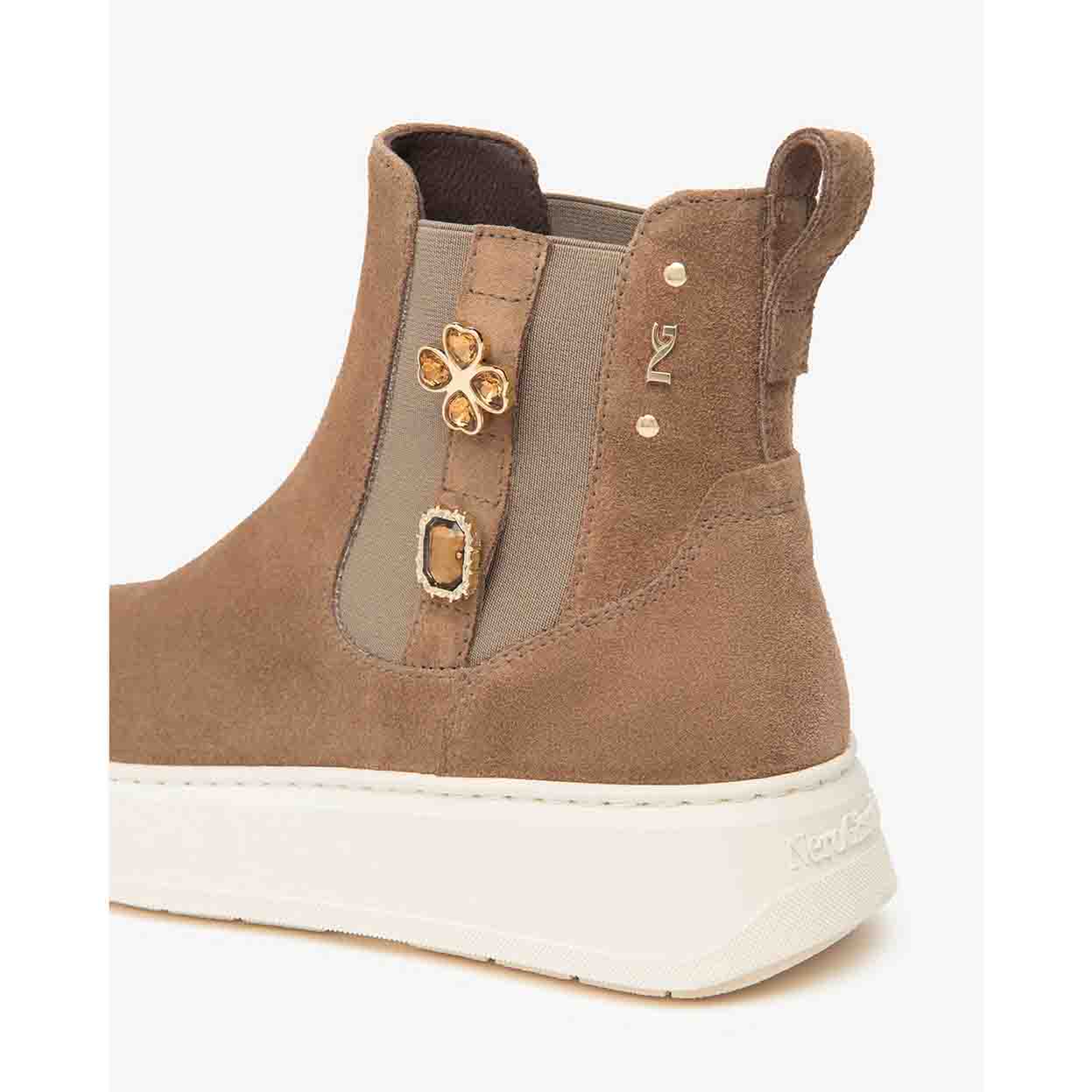 NeroGiardini Stivaletti Chelsea Donna in Suede