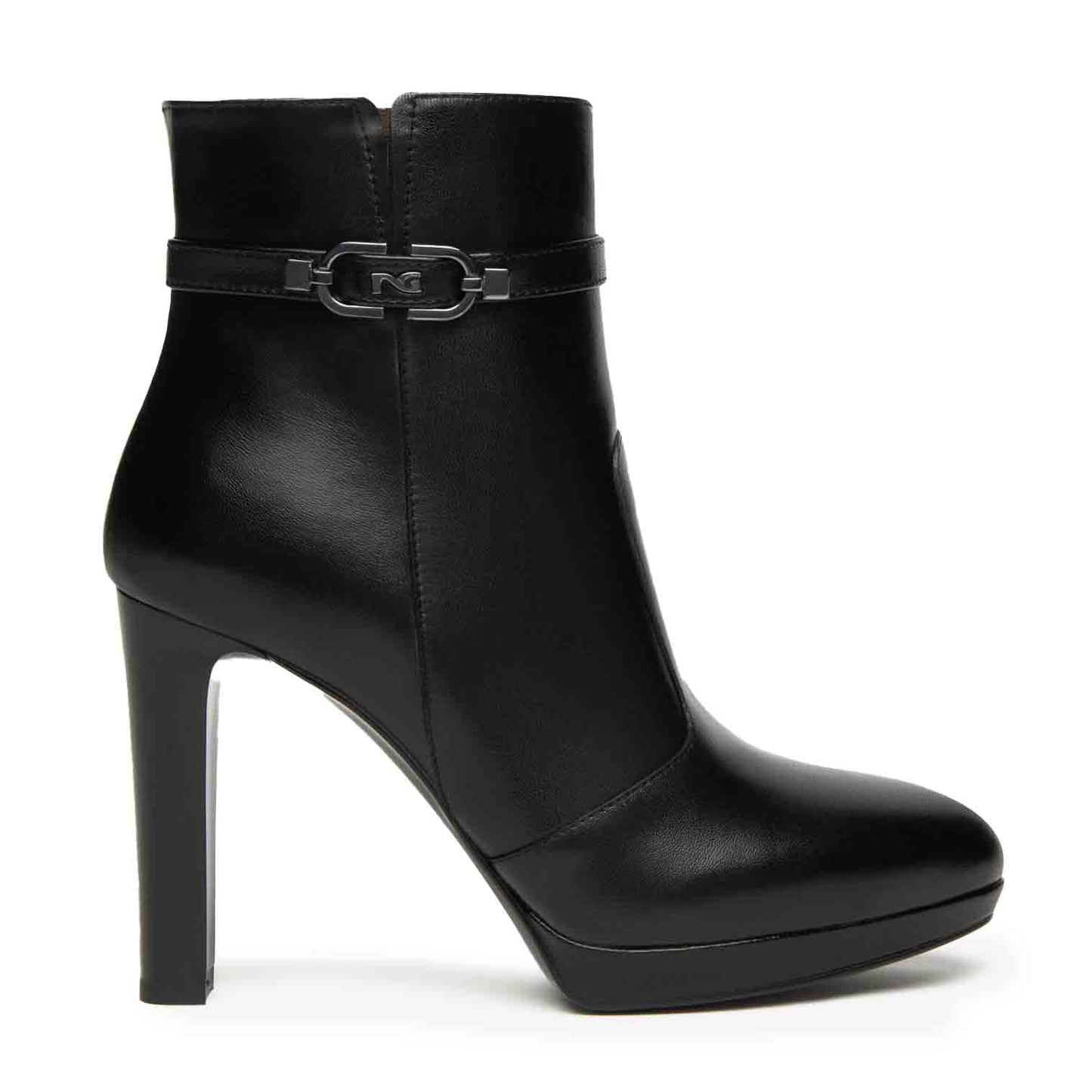 NeroGiardini Tronchetti Donna in Pelle