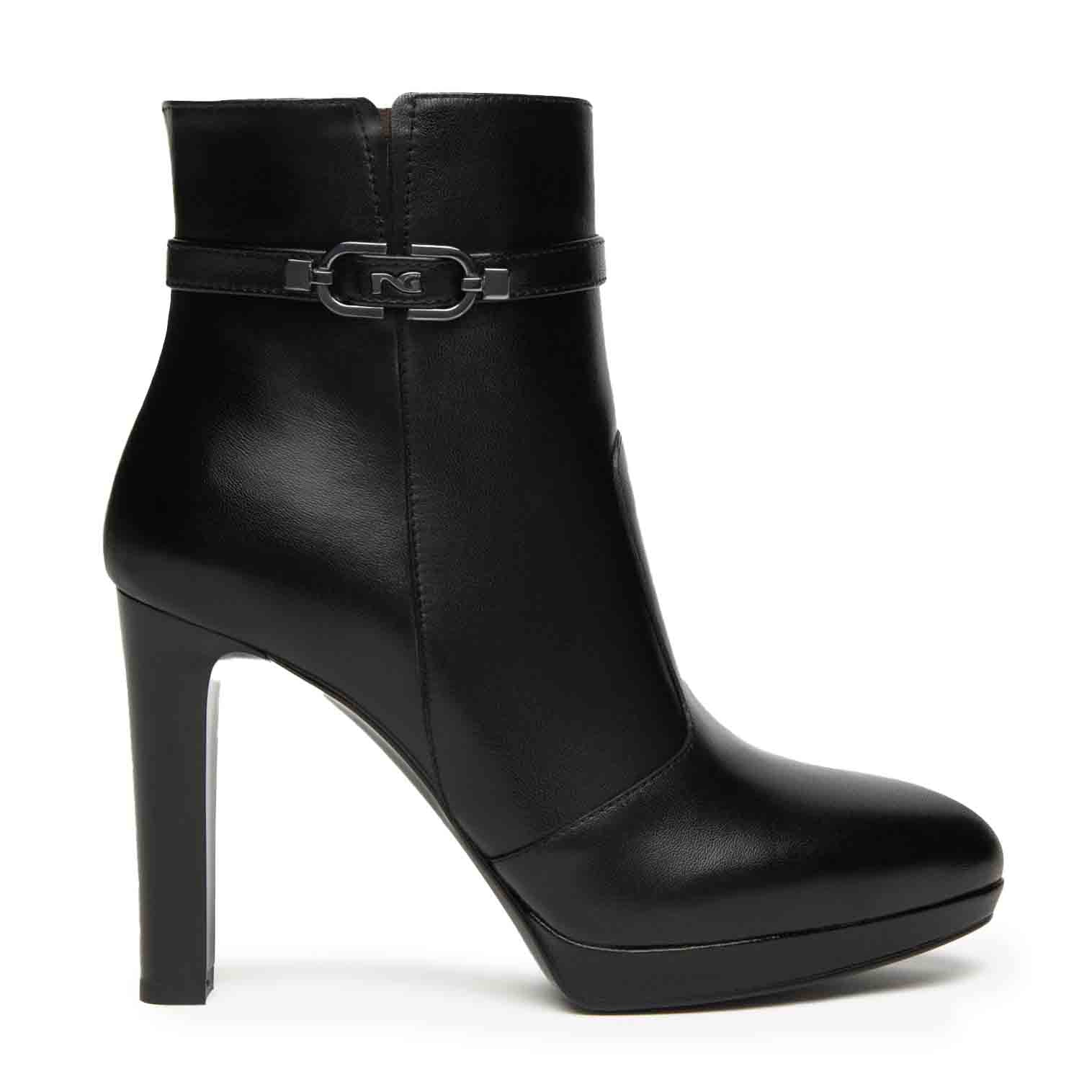 NeroGiardini Tronchetti Donna in Pelle
