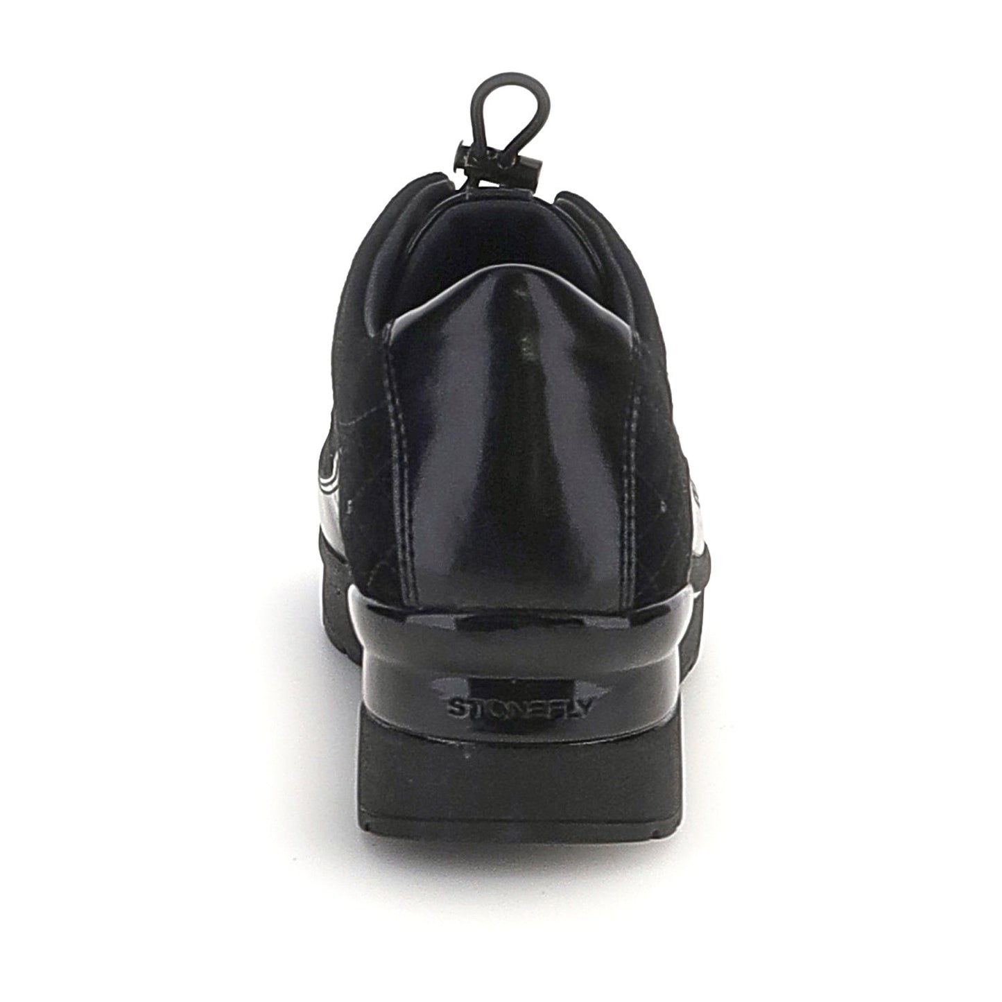 Sneakers slip on con elastico Nero
