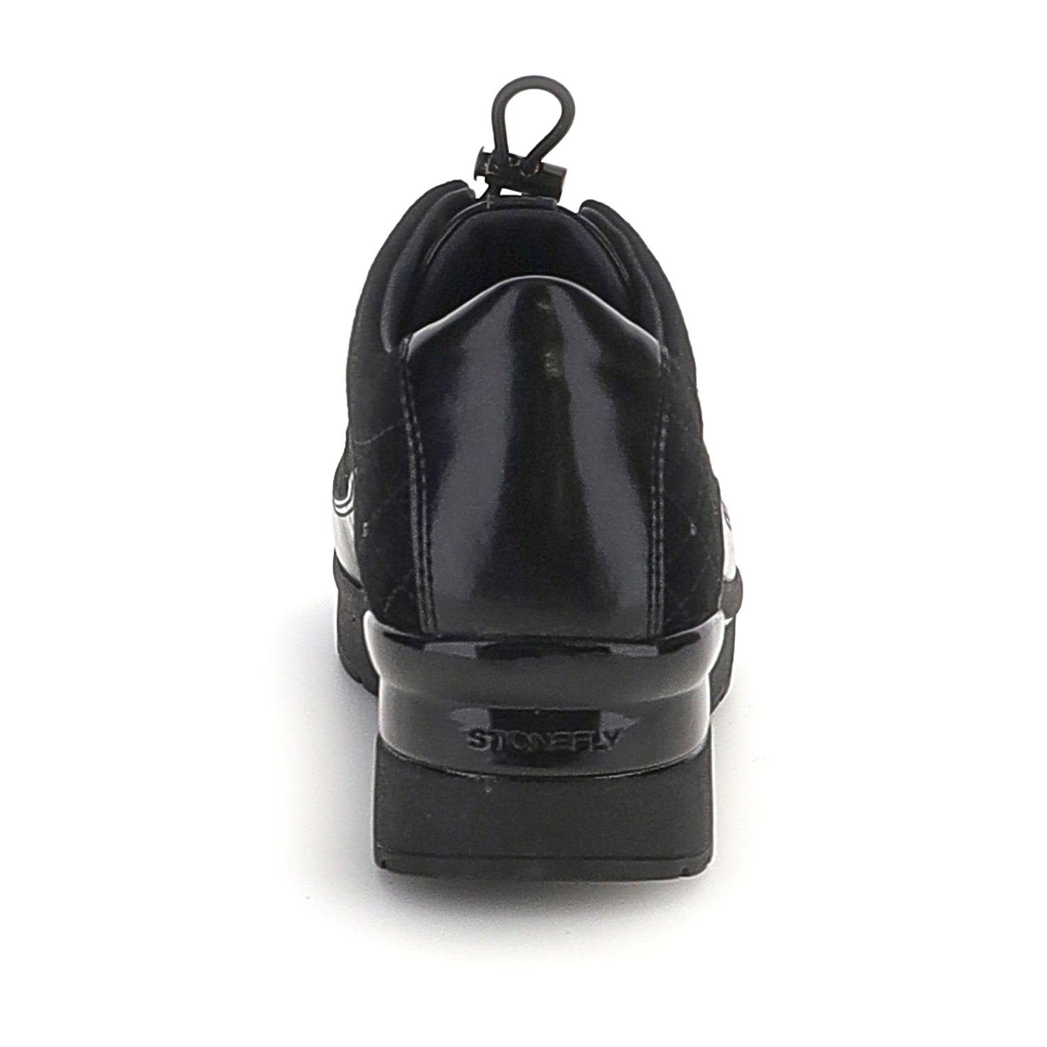 Sneakers slip on con elastico Nero