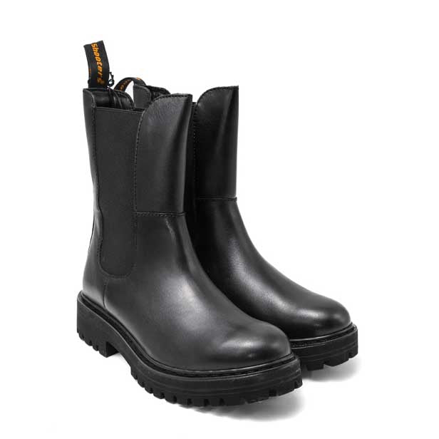 Stivaletto in nappa nero