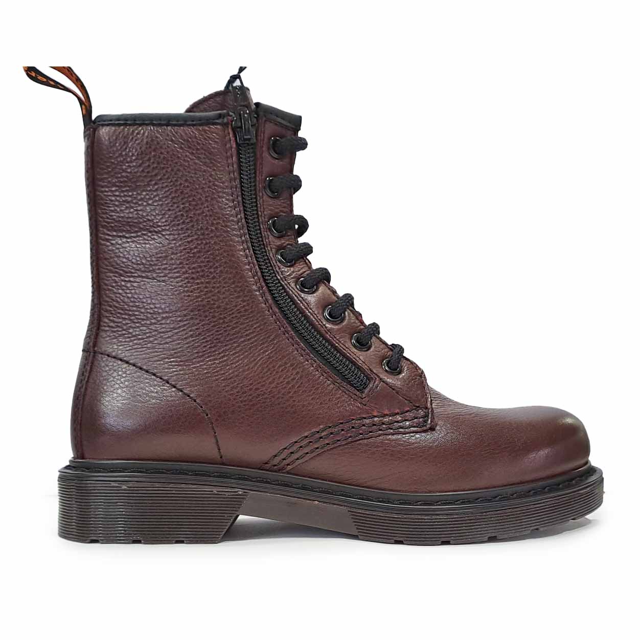 Stivaletto donna in smart Bordeaux