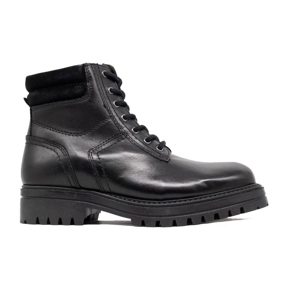 VUEVA stivaletti anfibi in pelle  PORTER Nero