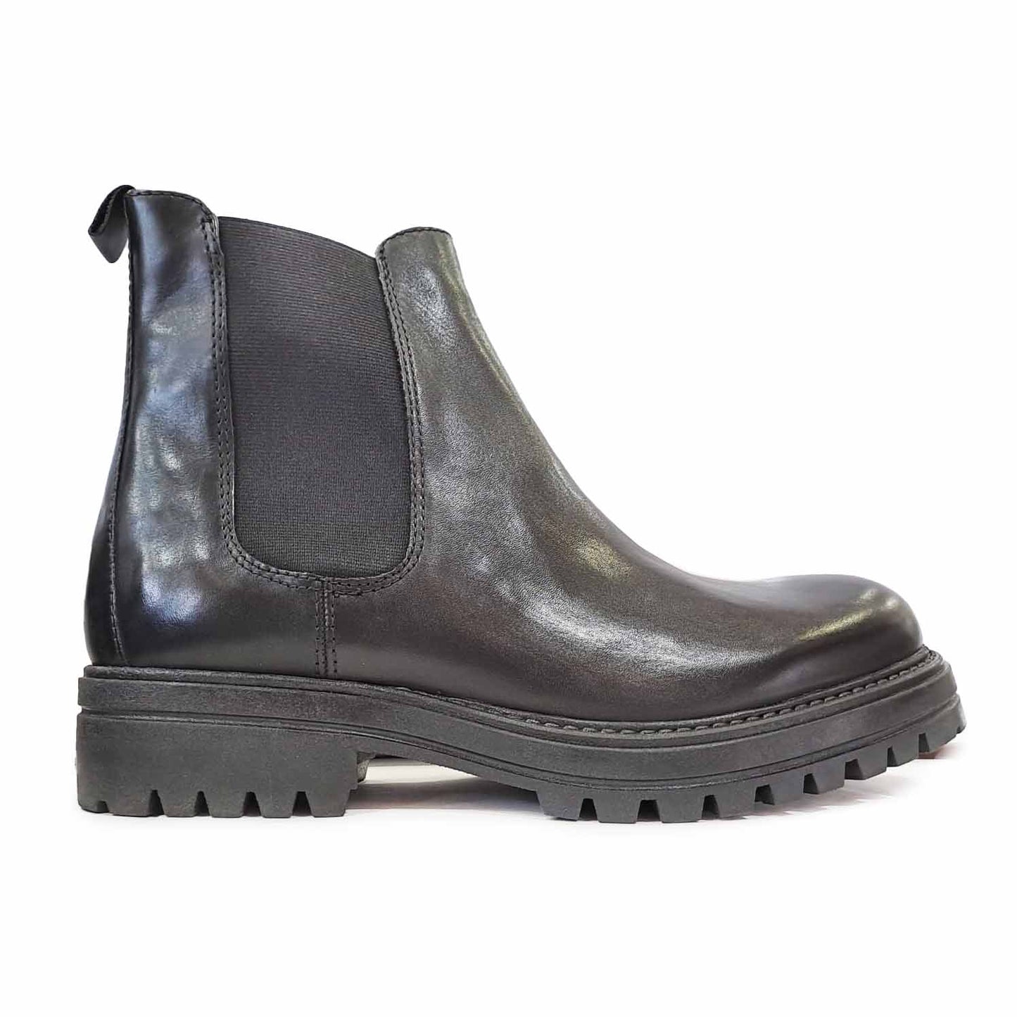 Vueva stivaletto uomo in pelle Nero