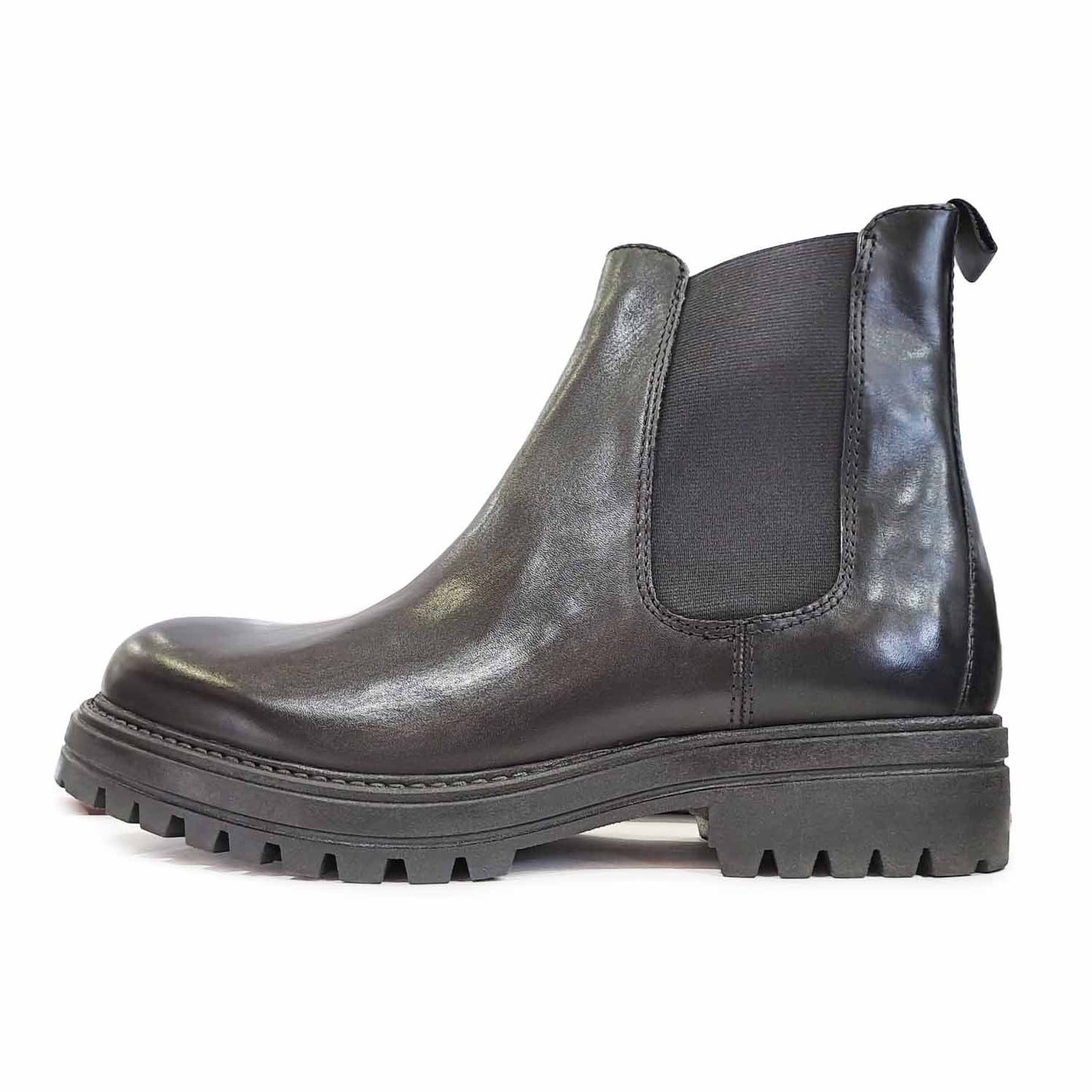 Vueva stivaletto uomo in pelle Nero