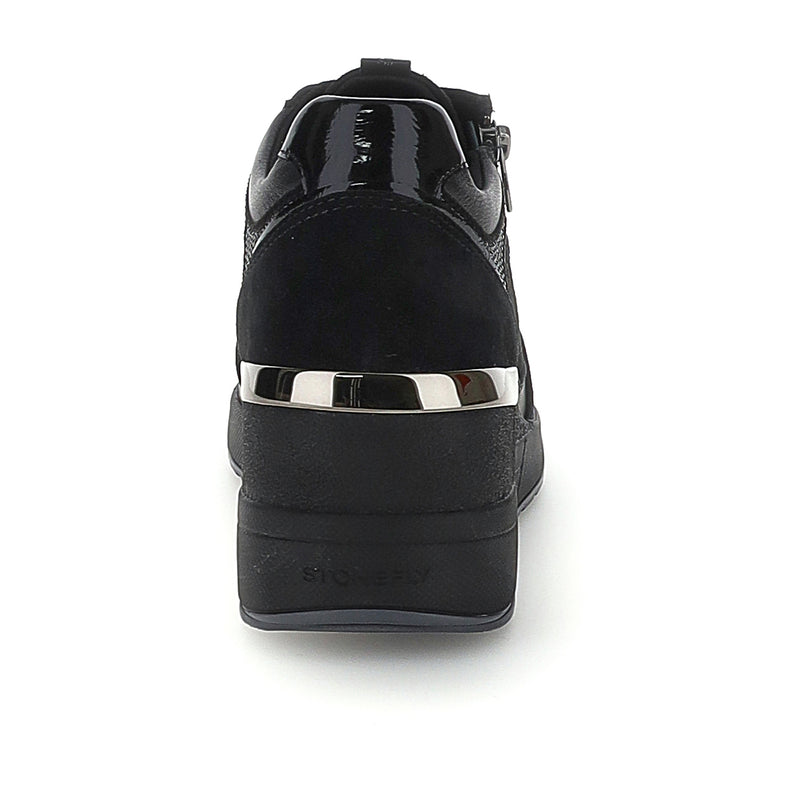 Stonefly Sneakers Mina 1 in nappa Nero