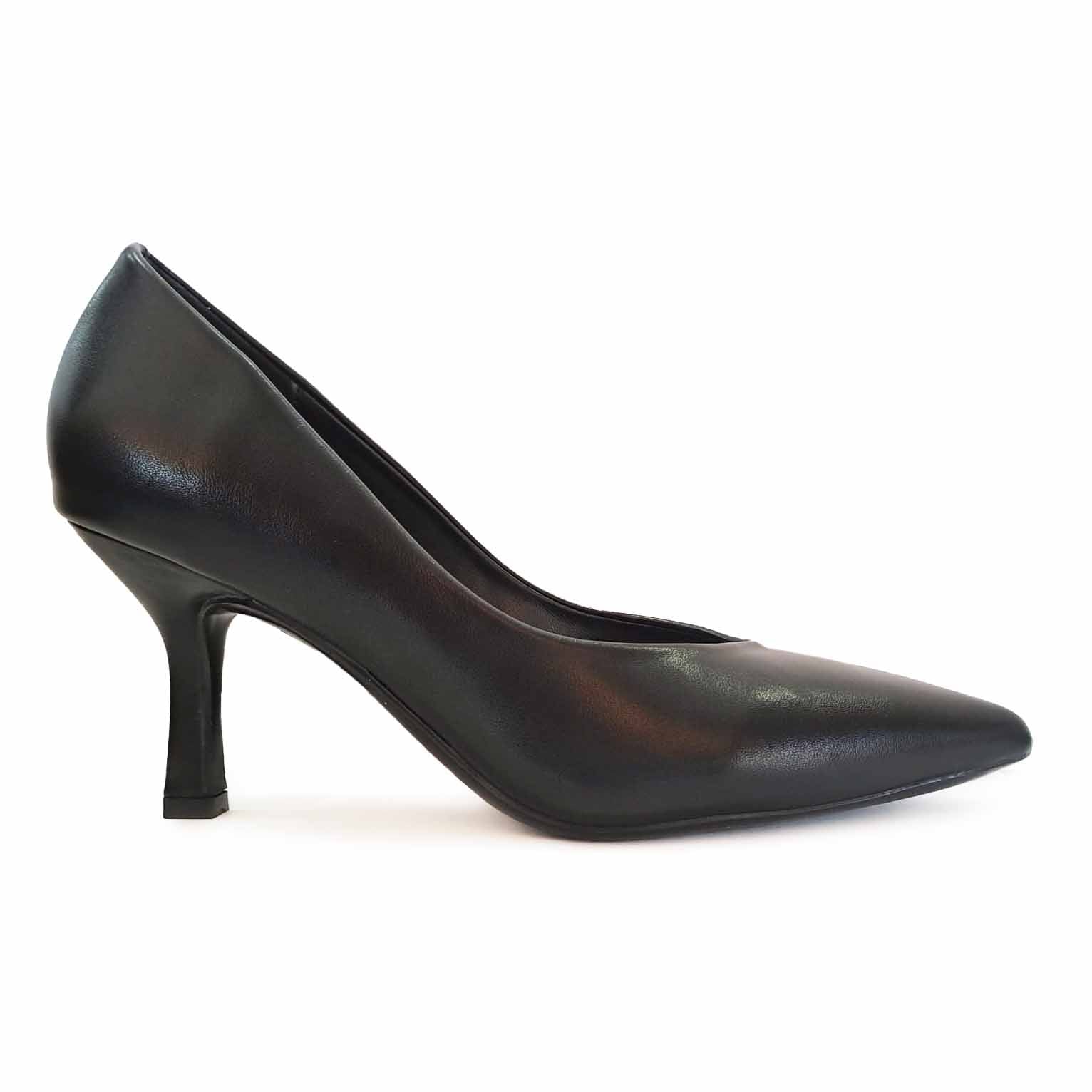 Décolleté NERO tacco 70