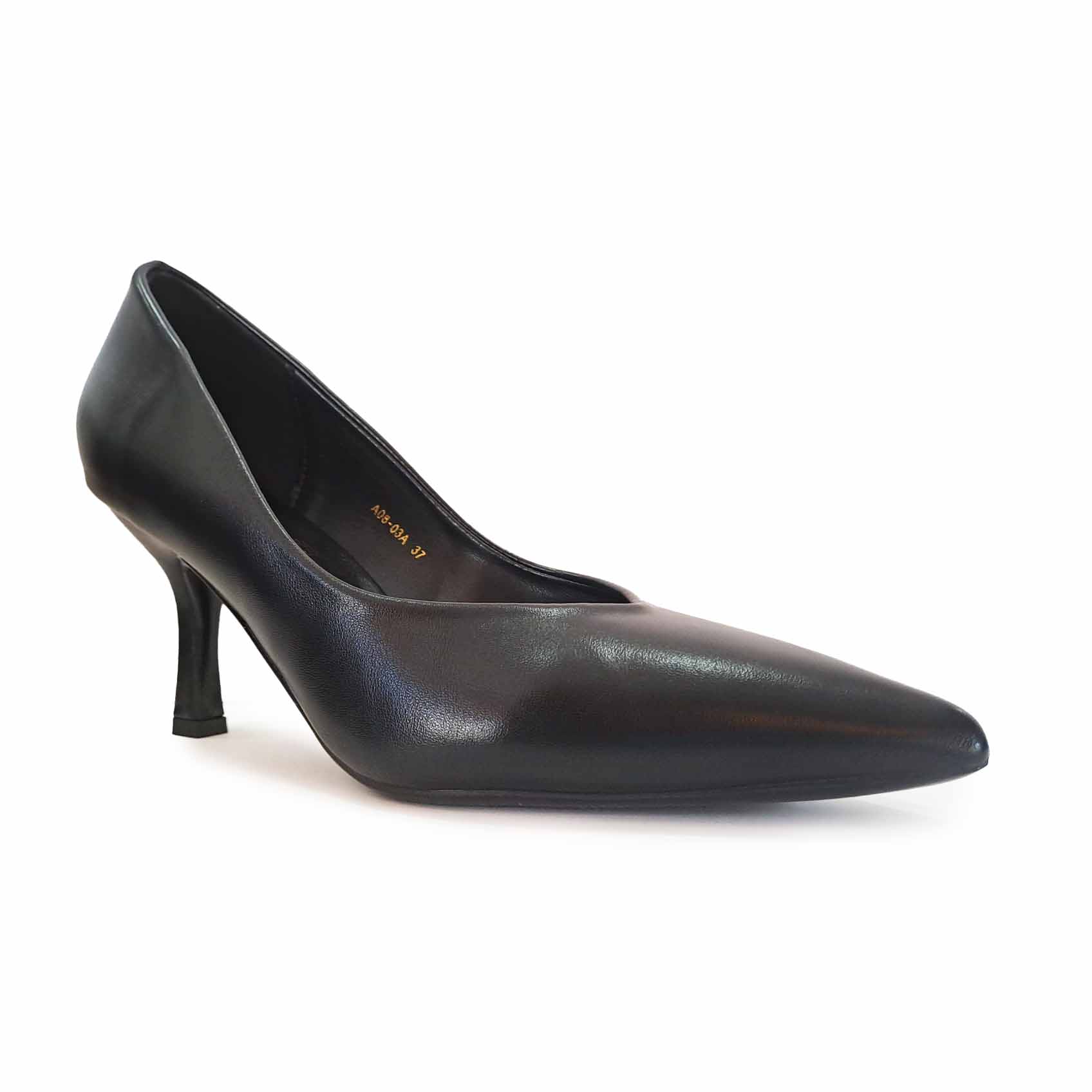 Décolleté NERO tacco 70