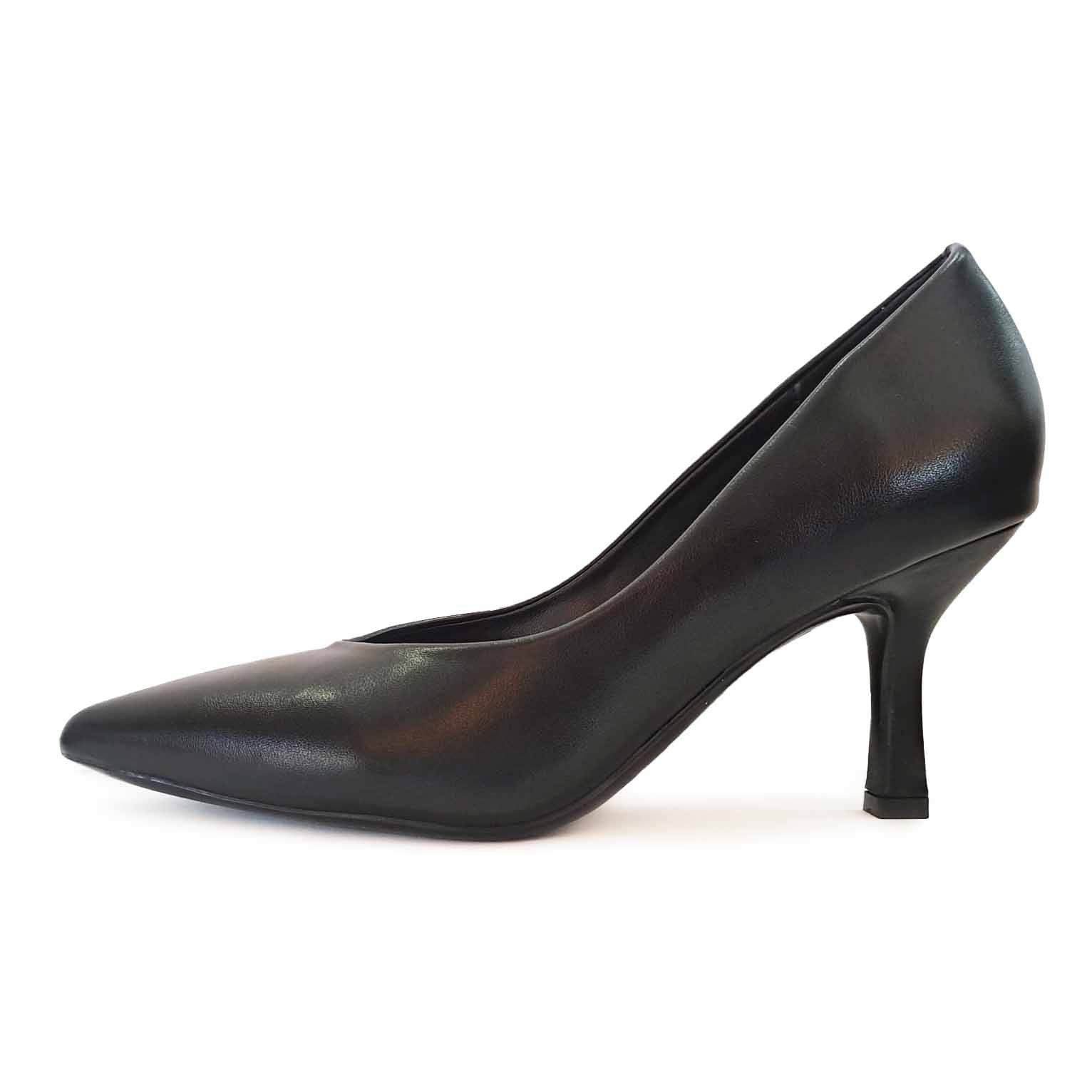 Décolleté NERO tacco 70