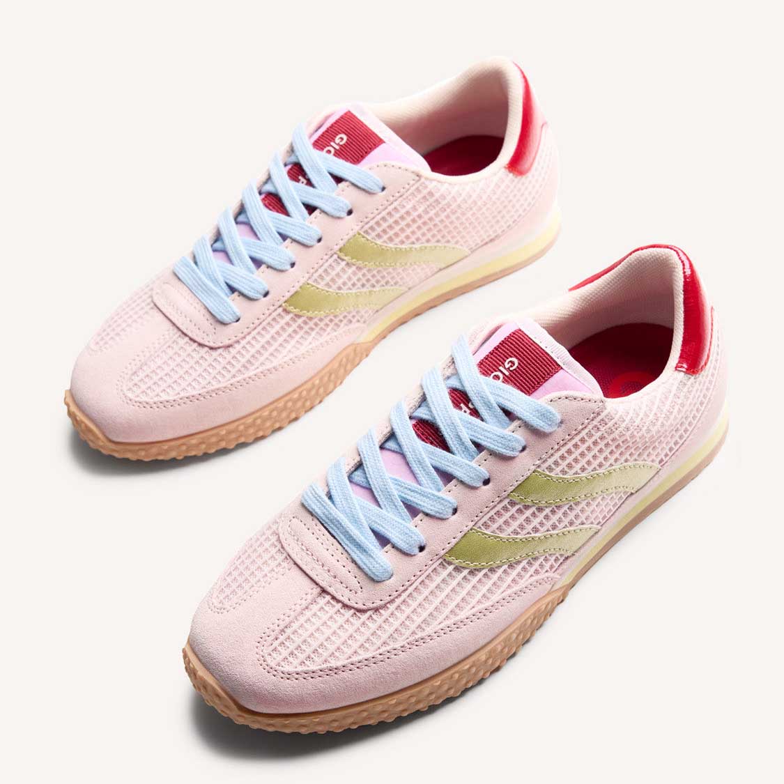 Gioseppo 78029 CHAKE pelle e rete Rosa