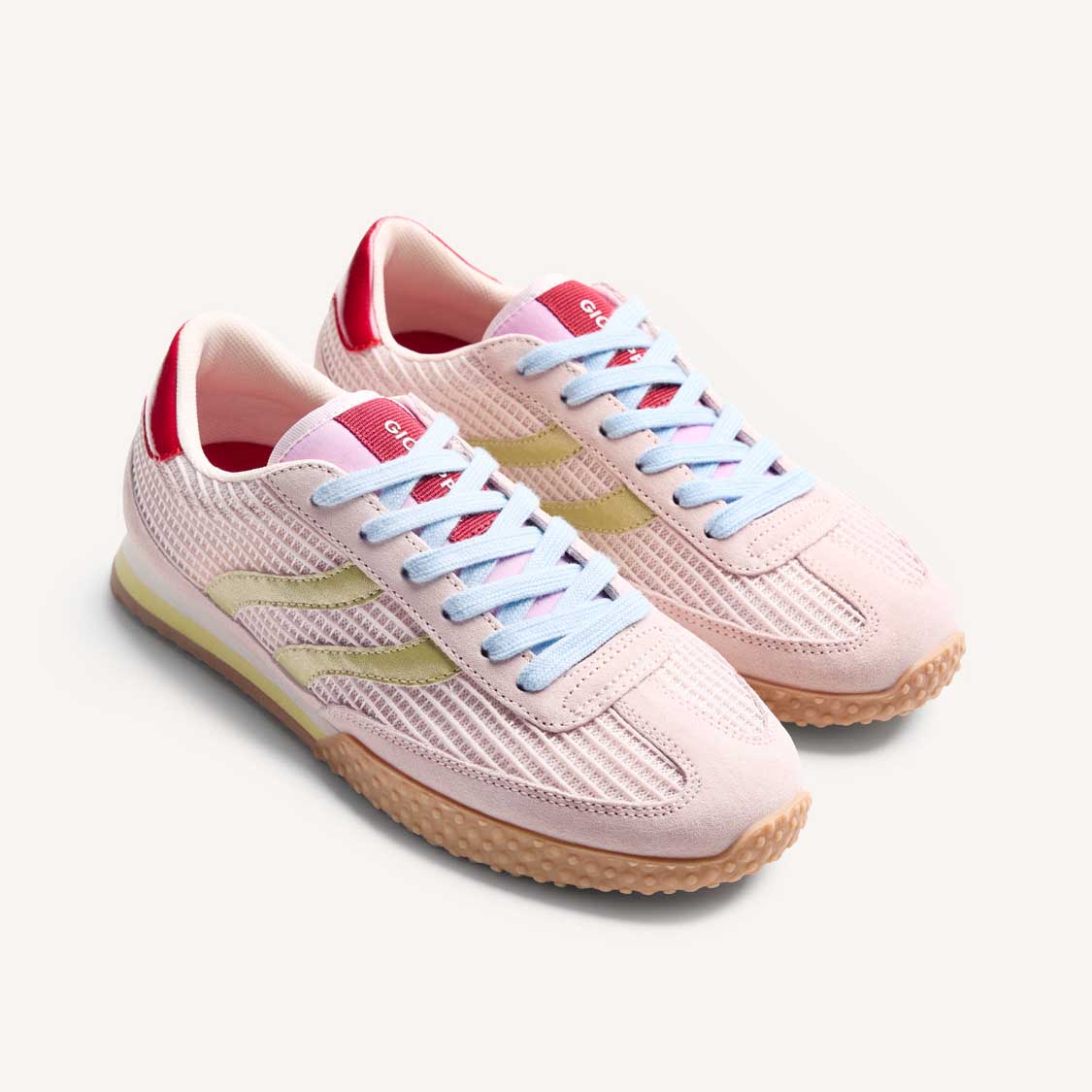 Gioseppo 78029 CHAKE pelle e rete Rosa