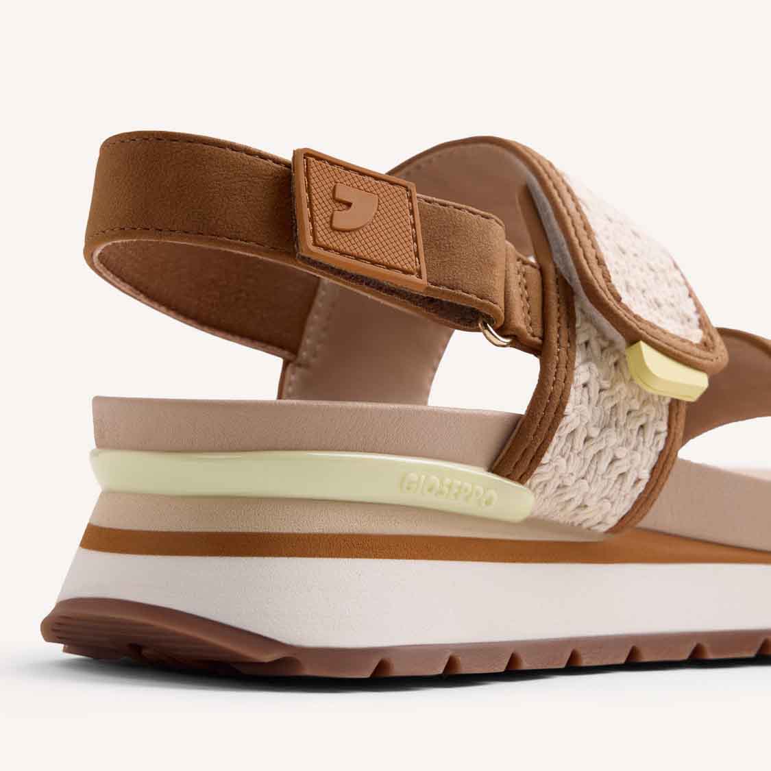 Gioseppo 78121 sandali uncinetto DODOMA Beige