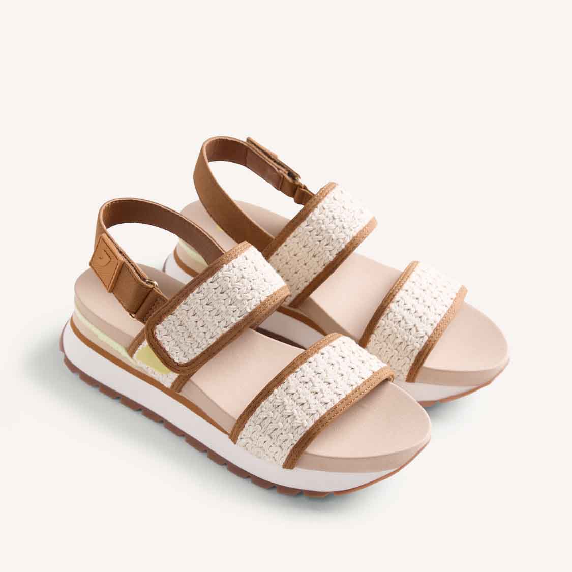 Gioseppo 78121 sandali uncinetto DODOMA Beige