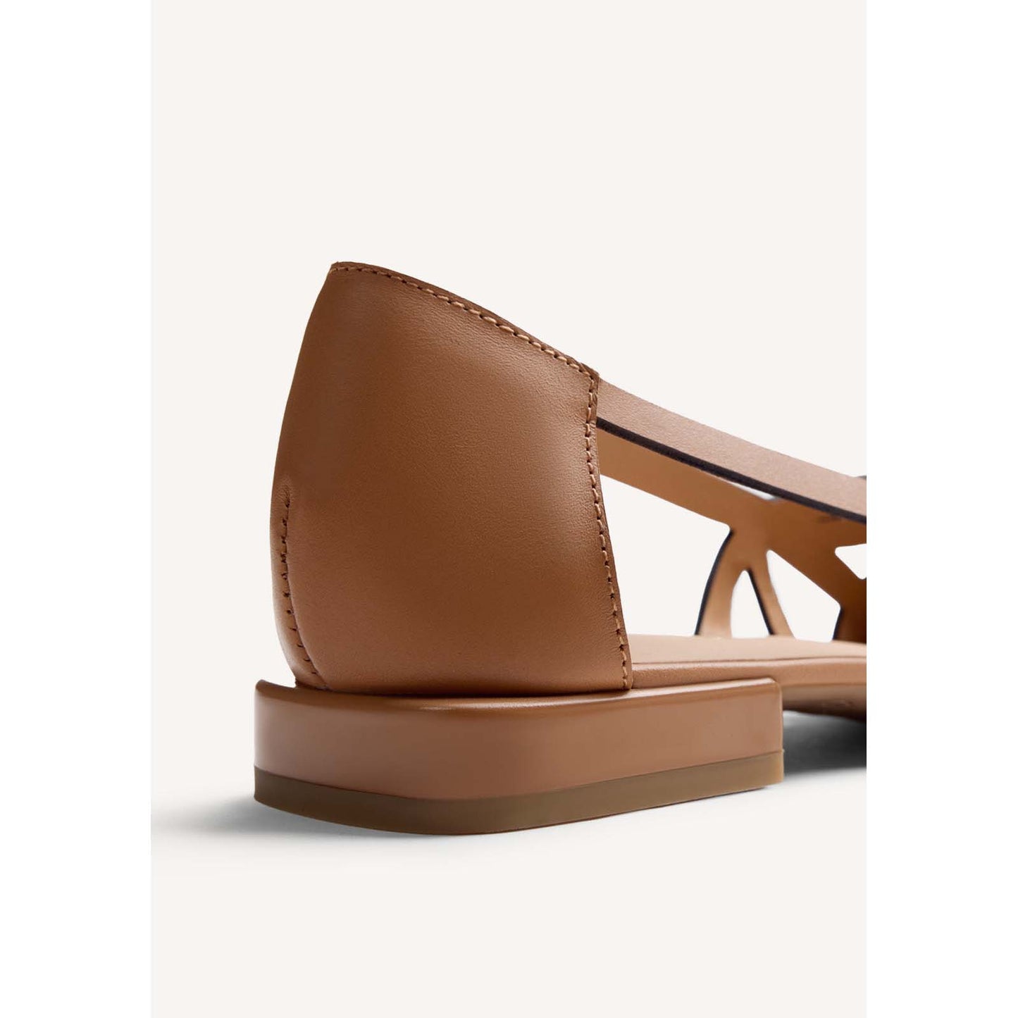 Gioseppo ballerine in pelle traforata 78218 BUMALA Cammello