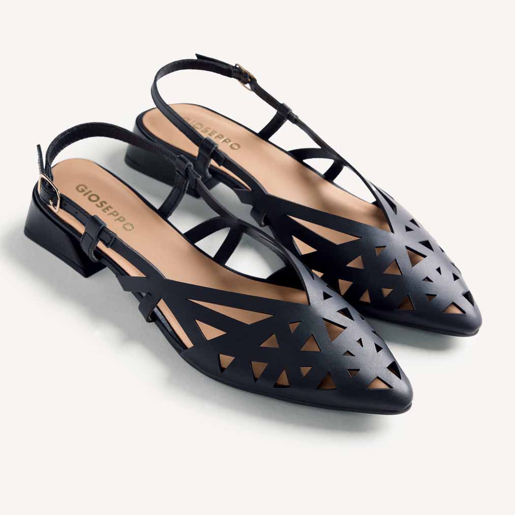 Gioseppo 79209 ROTHBURY in pelle traforato Nero