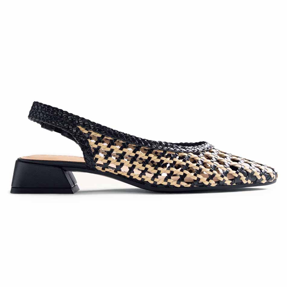 Gioseppo 79251 slingback in pelle  HOUNSLOW Nero