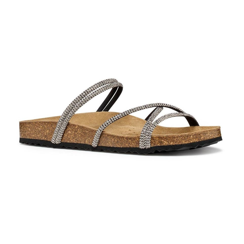 Geox biabatta glitterata Nero D BRIONIA R