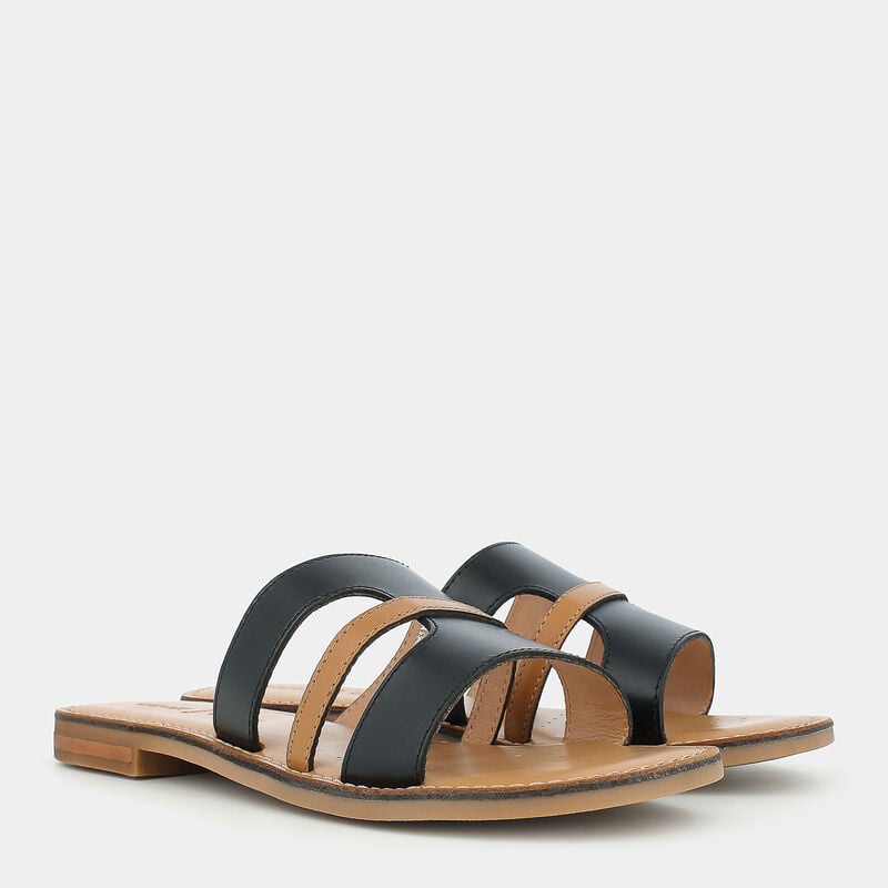 Geox donna ciabatta in pelle MADDALUSIA C