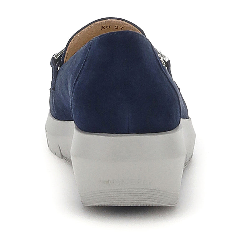 Stonefly PLUME 45 in pelle blu