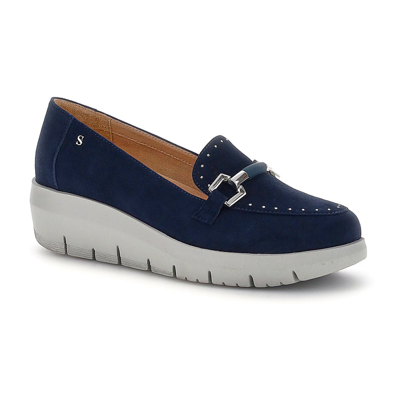 Stonefly PLUME 45 in pelle blu